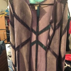 NWT Nordstrom suede coat. Sm/med.